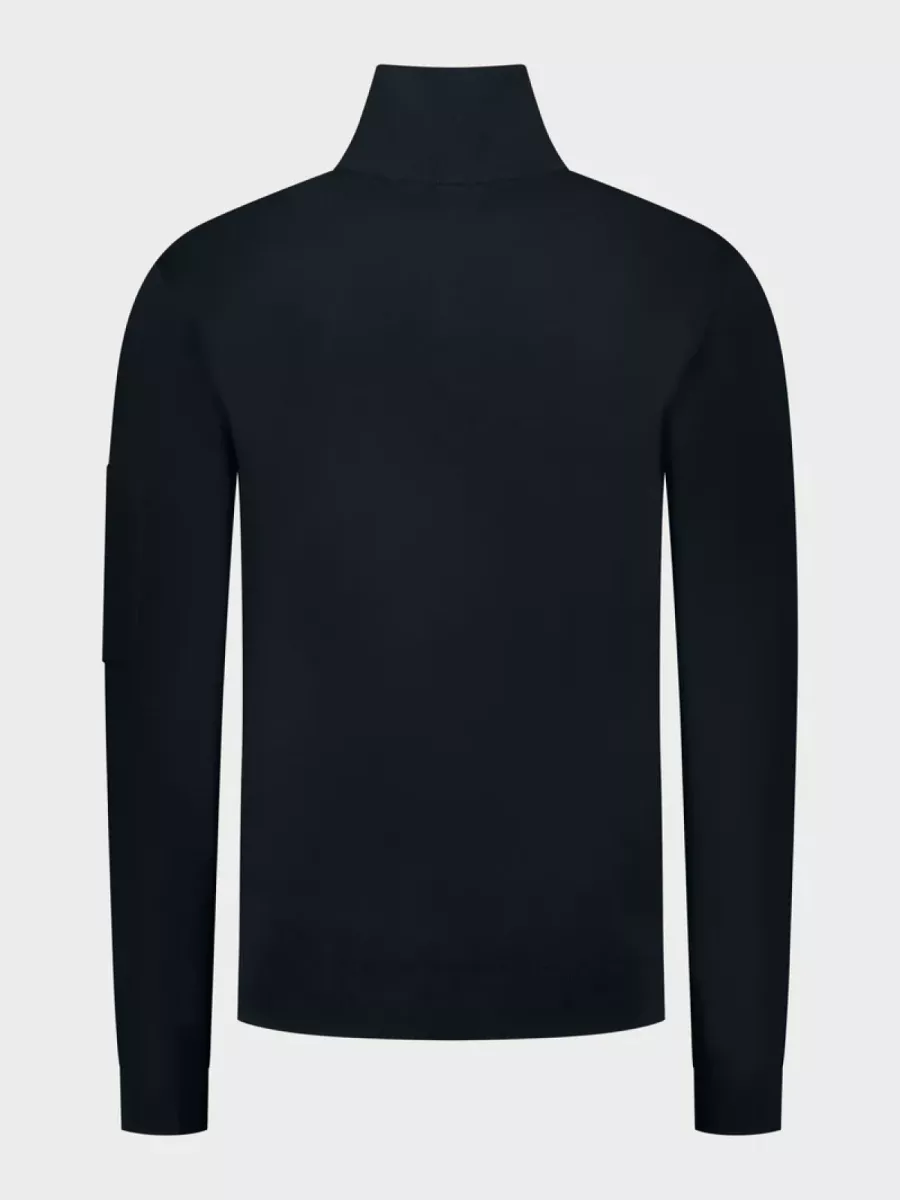 Saint Steve | Trui met Halfzip | Blauw | 240904 | Axel 2 Saint Steve Saint Steve | Trui met Halfzip | Blauw | 240904 | Axel