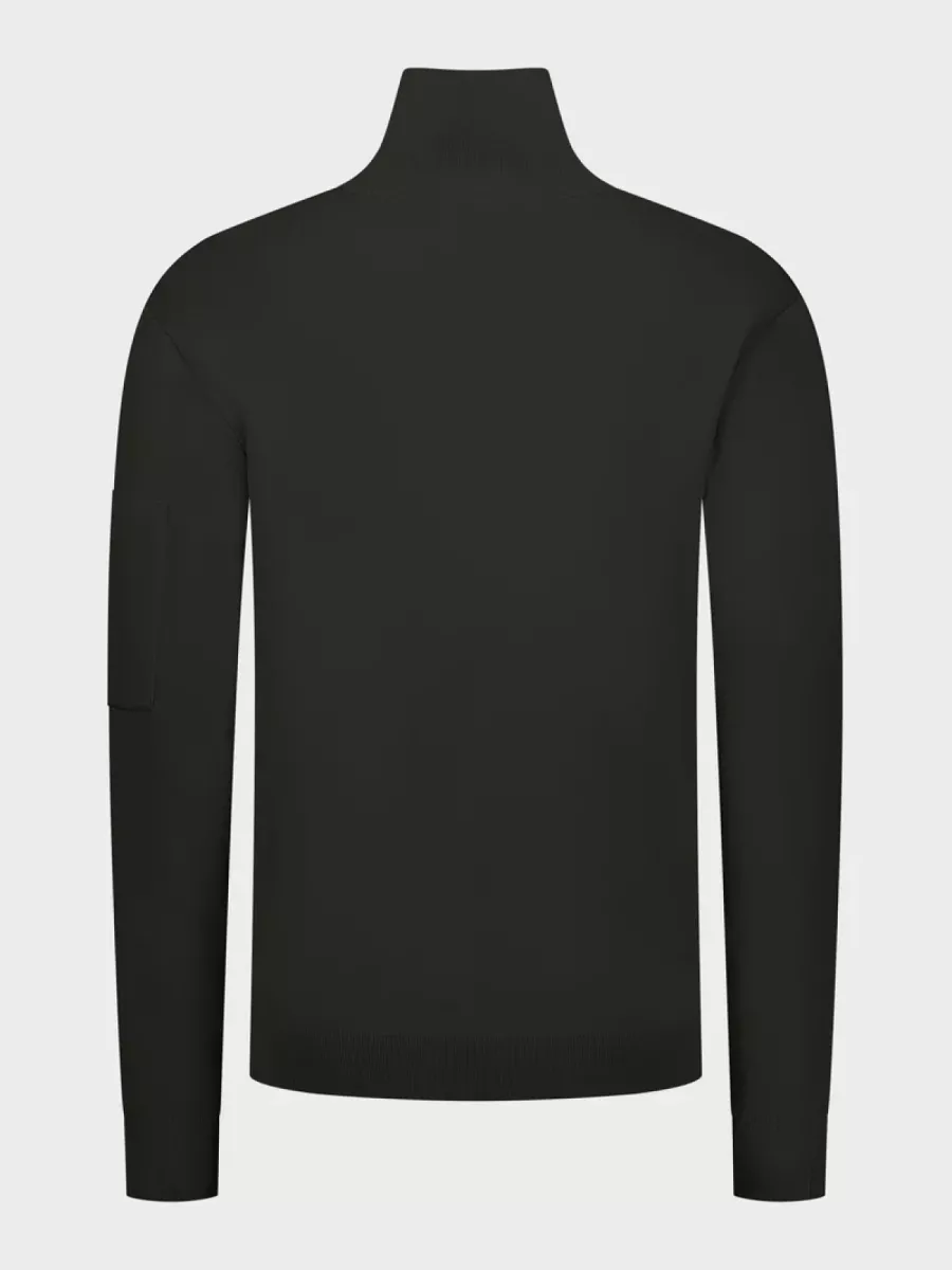 Saint Steve | Half Zip Trui | Bruin | 240904 | Axel 2 Saint Steve Saint Steve | Half Zip Trui | Bruin | 240904 | Axel