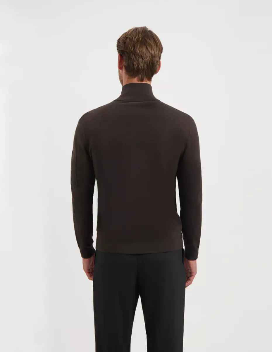 Saint Steve | Half Zip Trui | Bruin | 240904 | Axel 3 Saint Steve Saint Steve | Half Zip Trui | Bruin | 240904 | Axel