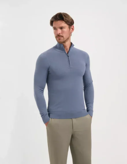 Saint Steve Saint Steve | Truien katoen | Blauw | Cas