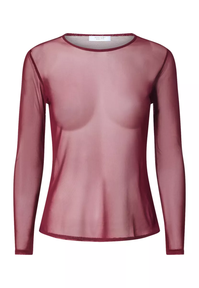 sisters point | Mesh Top | Bordeaux | New Gani-22 4 sisters point sisters point | Mesh Top | Bordeaux | New Gani-22