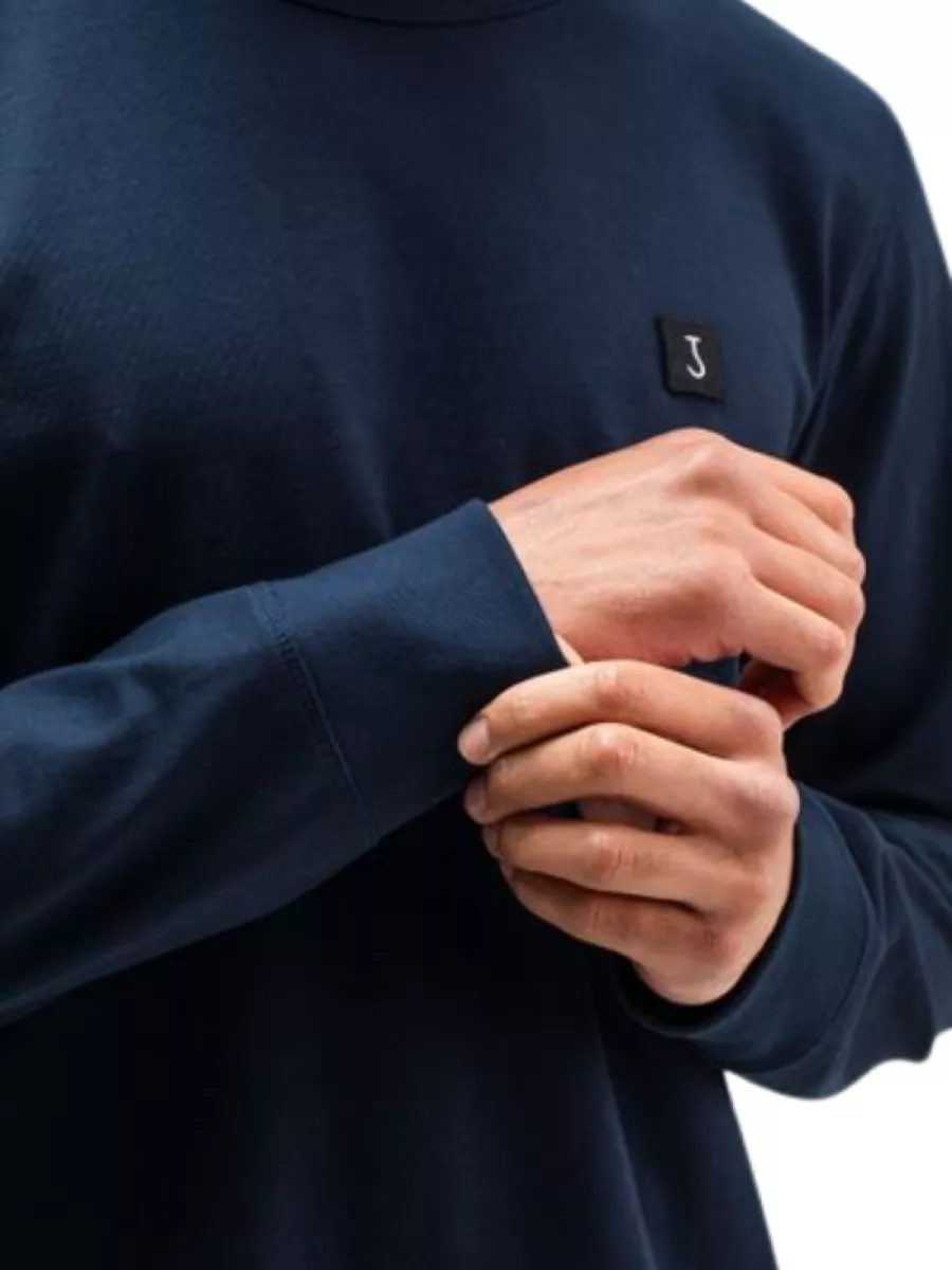 butcher of blue | T-shirt army tee | Lange mouw | alaska blue | 5 butcher of blue butcher of blue | T-shirt army tee | Lange mouw | alaska blue |