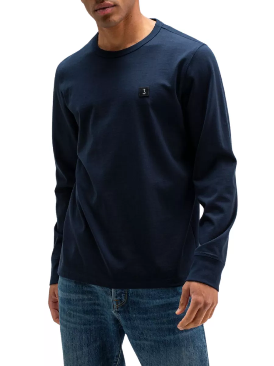 butcher of blue | T-shirt army tee | Lange mouw | alaska blue | 1 butcher of blue butcher of blue | T-shirt army tee | Lange mouw | alaska blue |