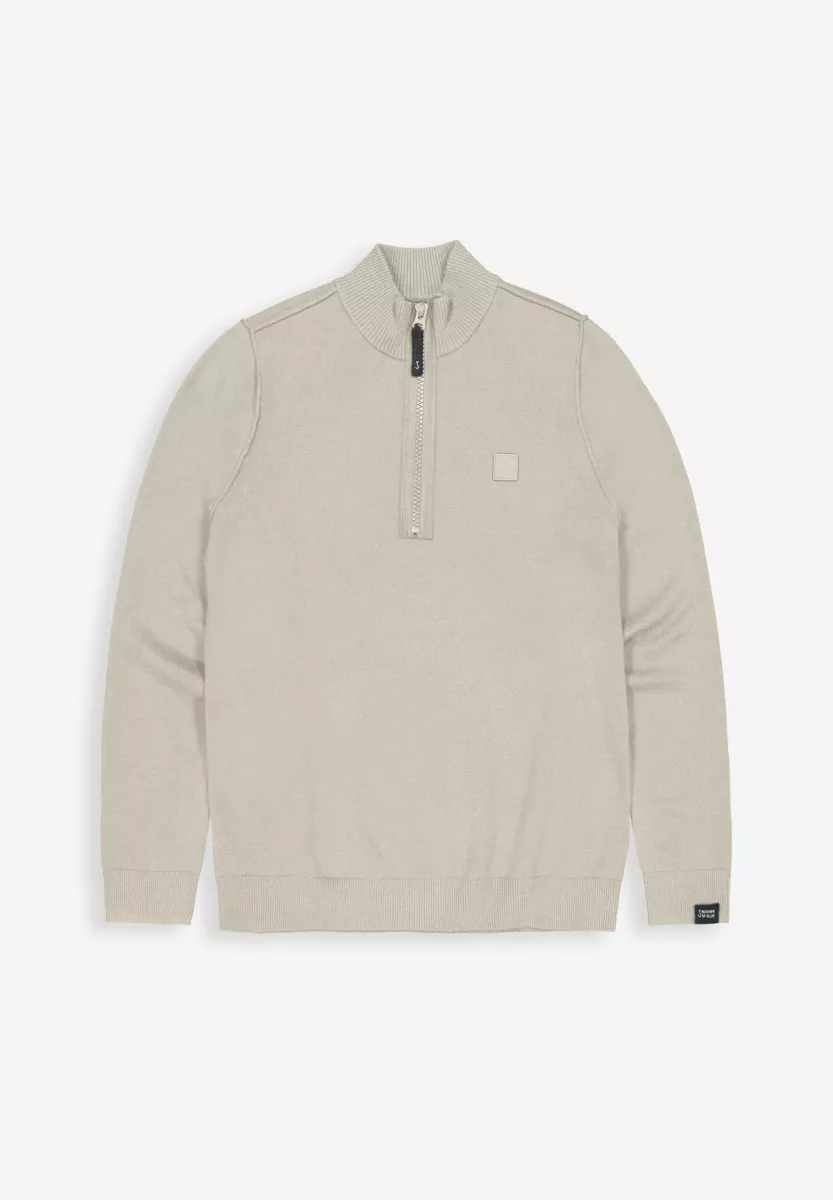 butcher of blue | Truien wol | Beige | Clifden Crew 9 butcher of blue butcher of blue | Truien wol | Beige | Clifden Crew