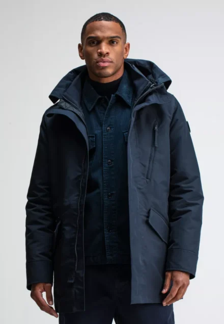 butcher of blue butcher of blue | Winterjas lang | Blauw | galena 3-in-1 jacket