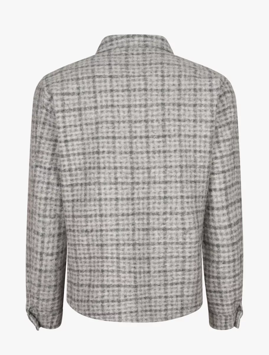 Cavallaro | Fabrio Overshirt | Grijs | 123255018 3 Cavallaro Cavallaro | Fabrio Overshirt | Grijs | 123255018