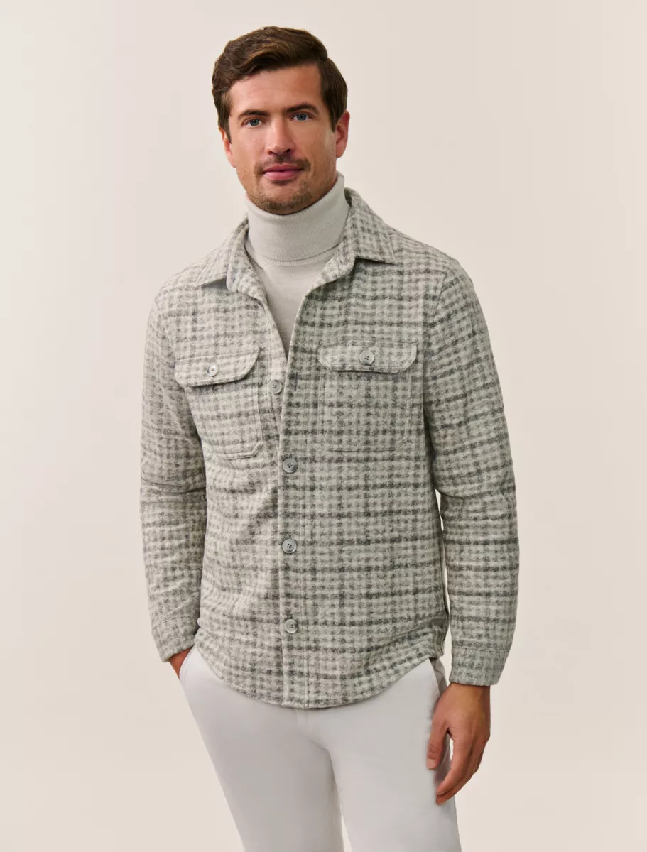 Cavallaro | Fabrio Overshirt | Grijs | 123255018 5 Cavallaro Cavallaro | Fabrio Overshirt | Grijs | 123255018