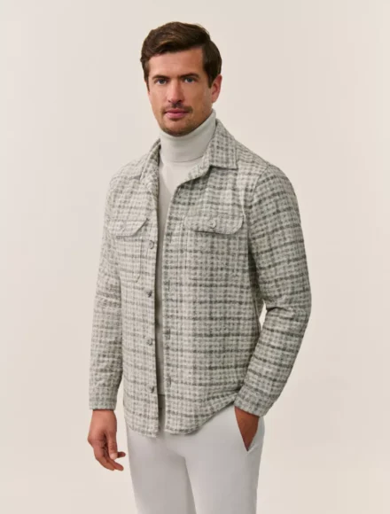 Cavallaro Cavallaro | Fabrio Overshirt | Grijs | 123255018