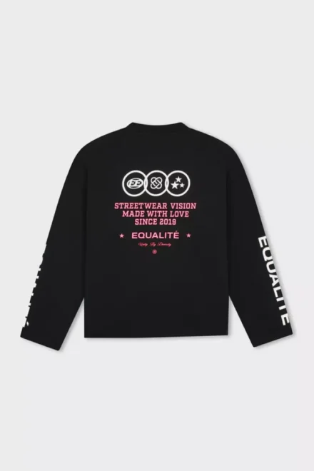 Equalité Equalité | Longsleeve | Black/Pink | Universe Longsleeve Tee