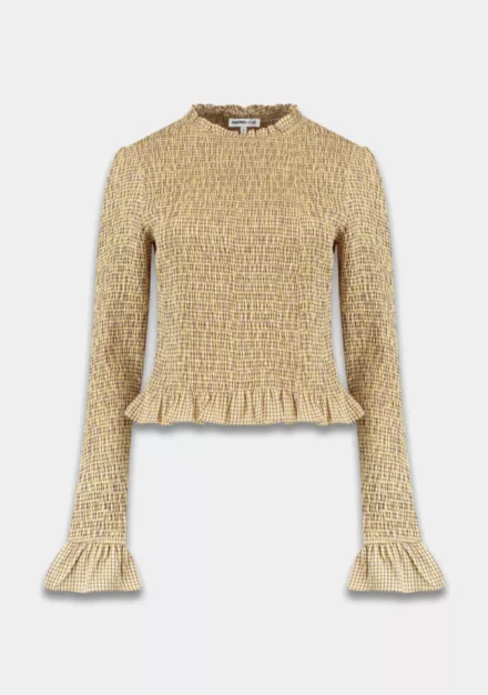 Harper and Yve Harper and Yve | Shirts lm overig | Geel | veerle-ls