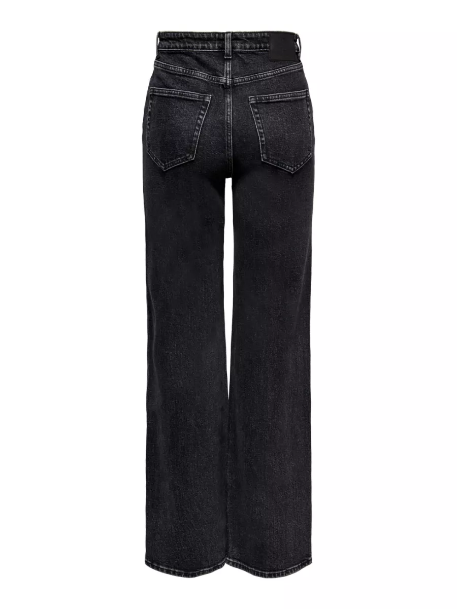 Only | Jeans | Onljuicy Wide Leg | Zwart | Lengtemaat 34 3 Only Only | Jeans | Onljuicy Wide Leg | Zwart | Lengtemaat 34