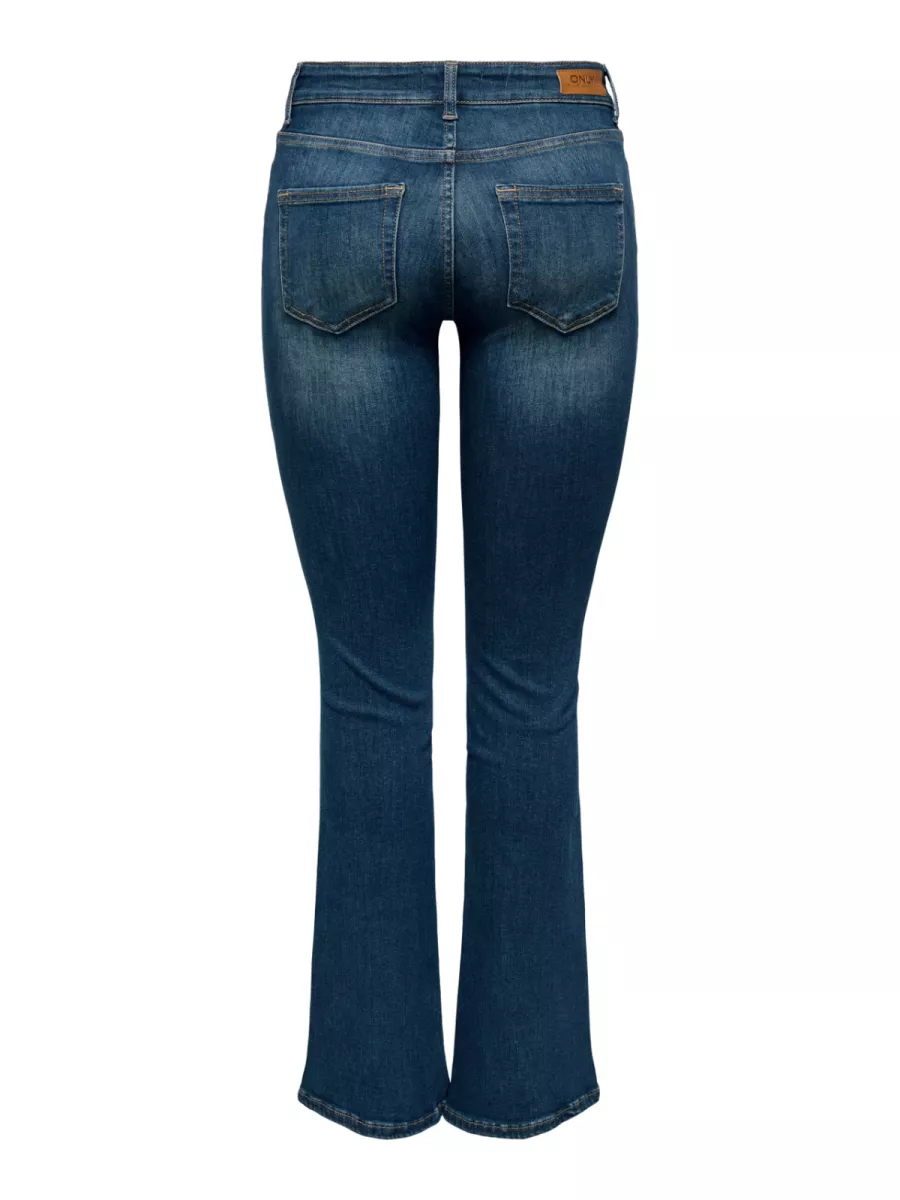Only | Jeans | Onlyblush Flared fit | Blauw | Lenge maat 34 4 Only Only | Jeans | Onlyblush Flared fit | Blauw | Lenge maat 34