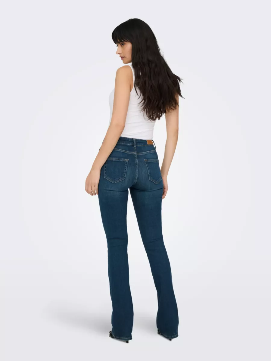 Only | Jeans | Onlyblush Flared fit | Blauw | Lenge maat 34 2 Only Only | Jeans | Onlyblush Flared fit | Blauw | Lenge maat 34