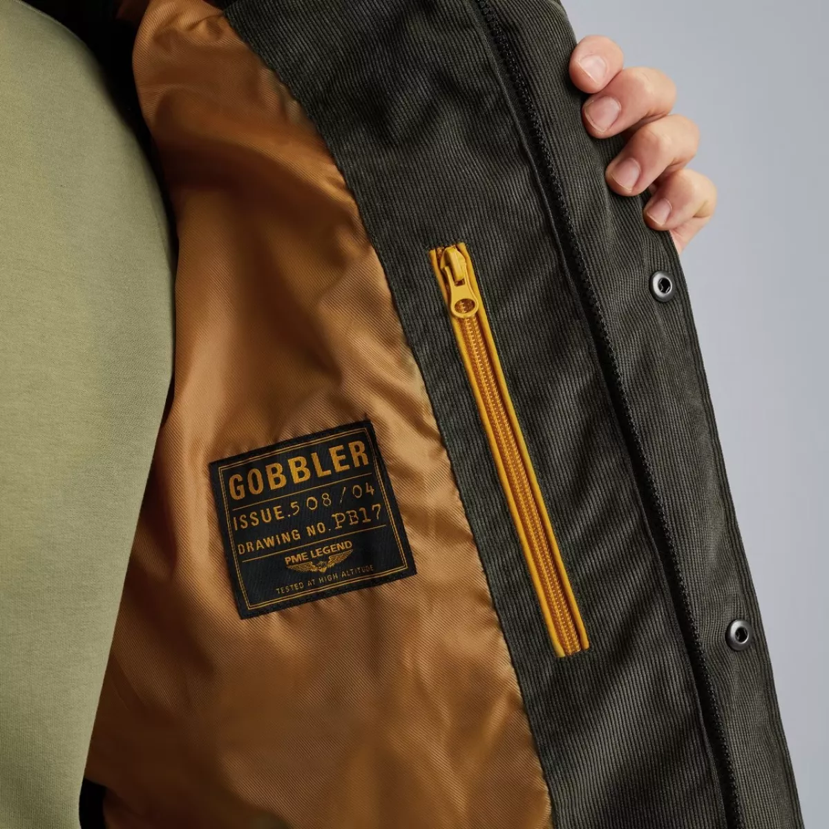 PME | Jas | Winterjas | Gobbler | Groen | PJA2508104 4 PME-JEANS PME | Jas | Winterjas | Gobbler | Groen | PJA2508104