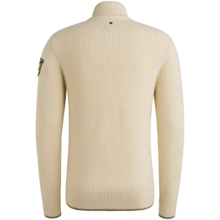 PME-Legend PME-Legend | Trui met halve rits | Wit | PKW2509324