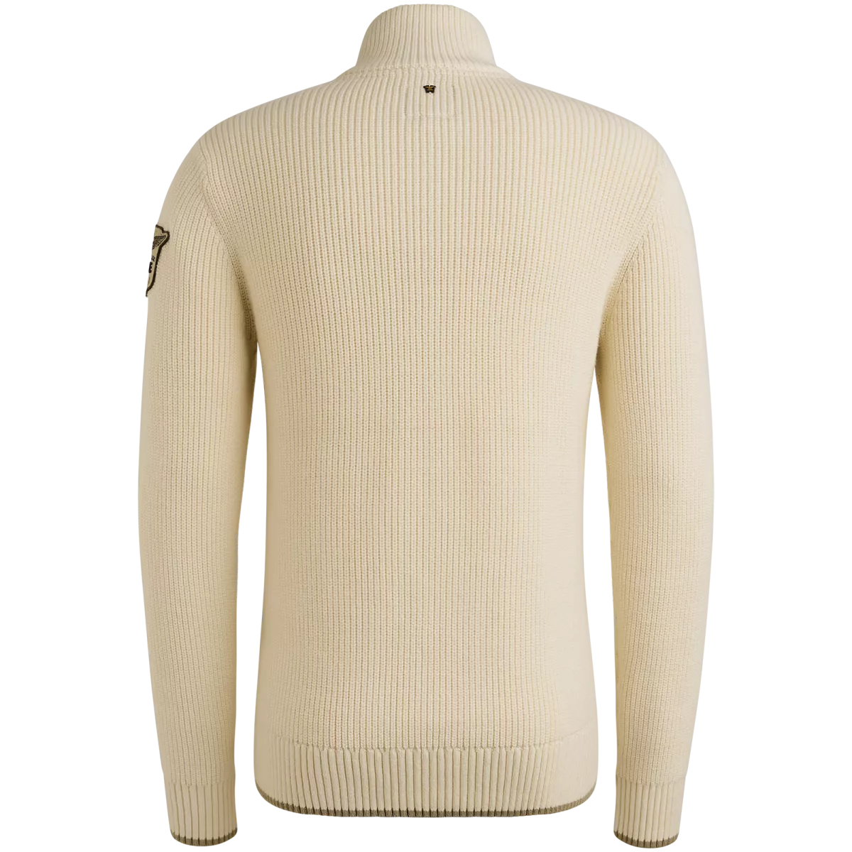 PME-Legend | Trui met halve rits | Wit | PKW2509324 2 PME-Legend PME-Legend | Trui met halve rits | Wit | PKW2509324