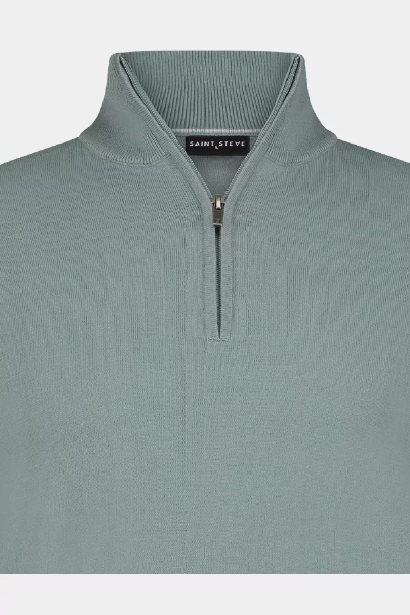 Saint Steve | Trui katoen | Groen | Cas-S 5 Saint Steve Saint Steve | Trui katoen | Groen | Cas-S