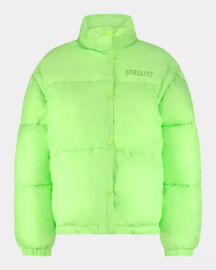 Stieglitz Stieglitz | Jas kort | Groen | Charo Puffer
