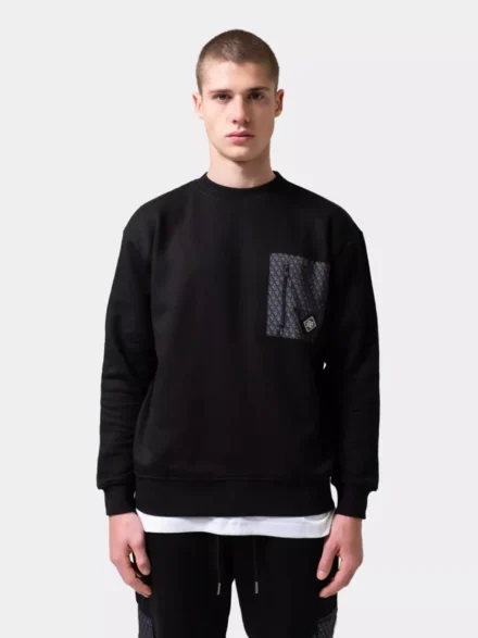 XPLCT XPLCT | Shade Crewneck | Zwart | xpl-2509