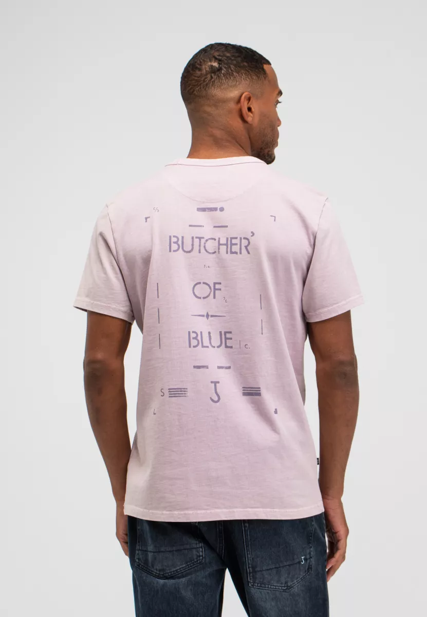 butcher of blue | T-shirts| Paars/ Lichtroze | Army Stencil Tee 2 butcher of blue butcher of blue | T-shirts| Paars/ Lichtroze | Army Stencil Tee