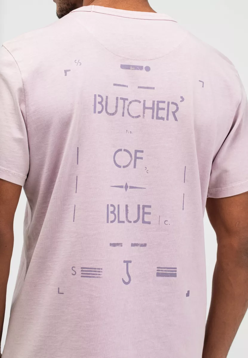 butcher of blue | T-shirts| Paars/ Lichtroze | Army Stencil Tee 5 butcher of blue butcher of blue | T-shirts| Paars/ Lichtroze | Army Stencil Tee