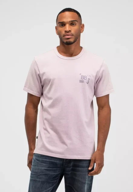 butcher of blue butcher of blue | T-shirts| Paars/ Lichtroze | Army Stencil Tee