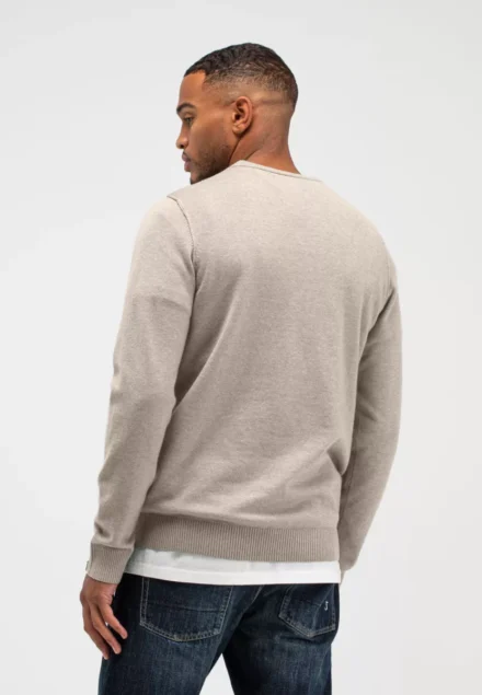 butcher of blue butcher of blue | Truien wol | Beige | Clifden Crew