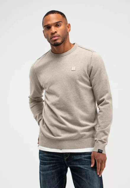 butcher of blue butcher of blue | Truien wol | Beige | Clifden Crew