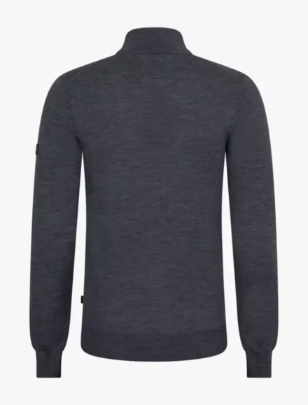 Cavallaro Cavallaro | Truien wol | Grijs | 118255027 | Saronno Zip Pullover