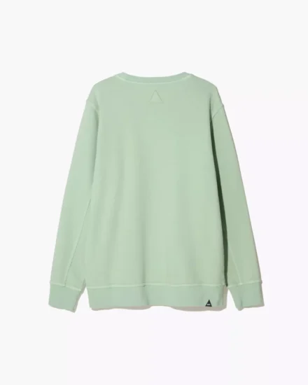 Denham Denham | Sweater | Groen | scissor crewnecks