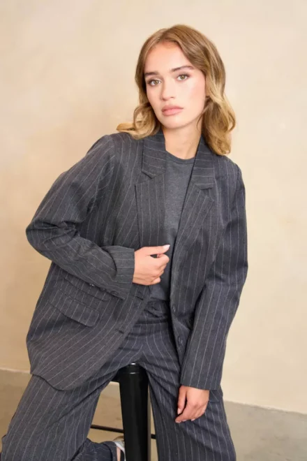 Lofty Manner Lofty Manner | Donkergrijs | Blazer Charly