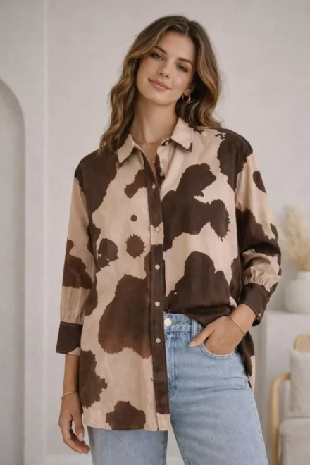 Scotch & Soda Scotch & Soda | Blouse | Bruin | U9B01330T