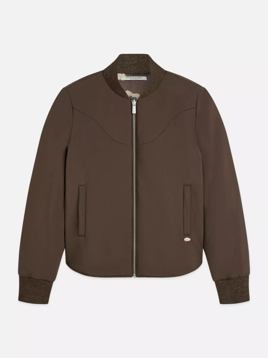 Scotch & Soda | Jas reversible | Bruin | U9G01231T 1 Scotch & Soda Scotch & Soda | Jas reversible | Bruin | U9G01231T