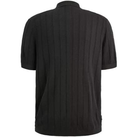 Cast Iron Cast Iron | Polo met ritssluiting | Grijs | CPSS2602855