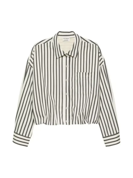 Catwalk Junkie Catwalk Junkie | Blouse | Wit | Tuck in blouse