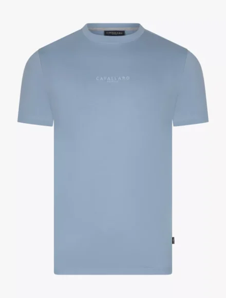 Cavallaro Cavallaro | T-shirts | Blauw | Bari Tee