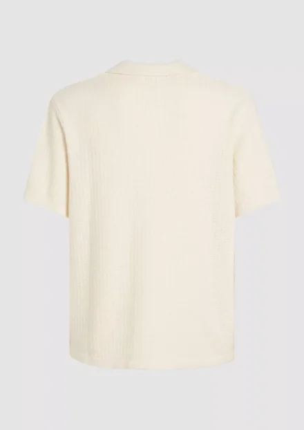 Circle of Trust Circle of Trust | Shirt korte mouw | Wit | Mace knit