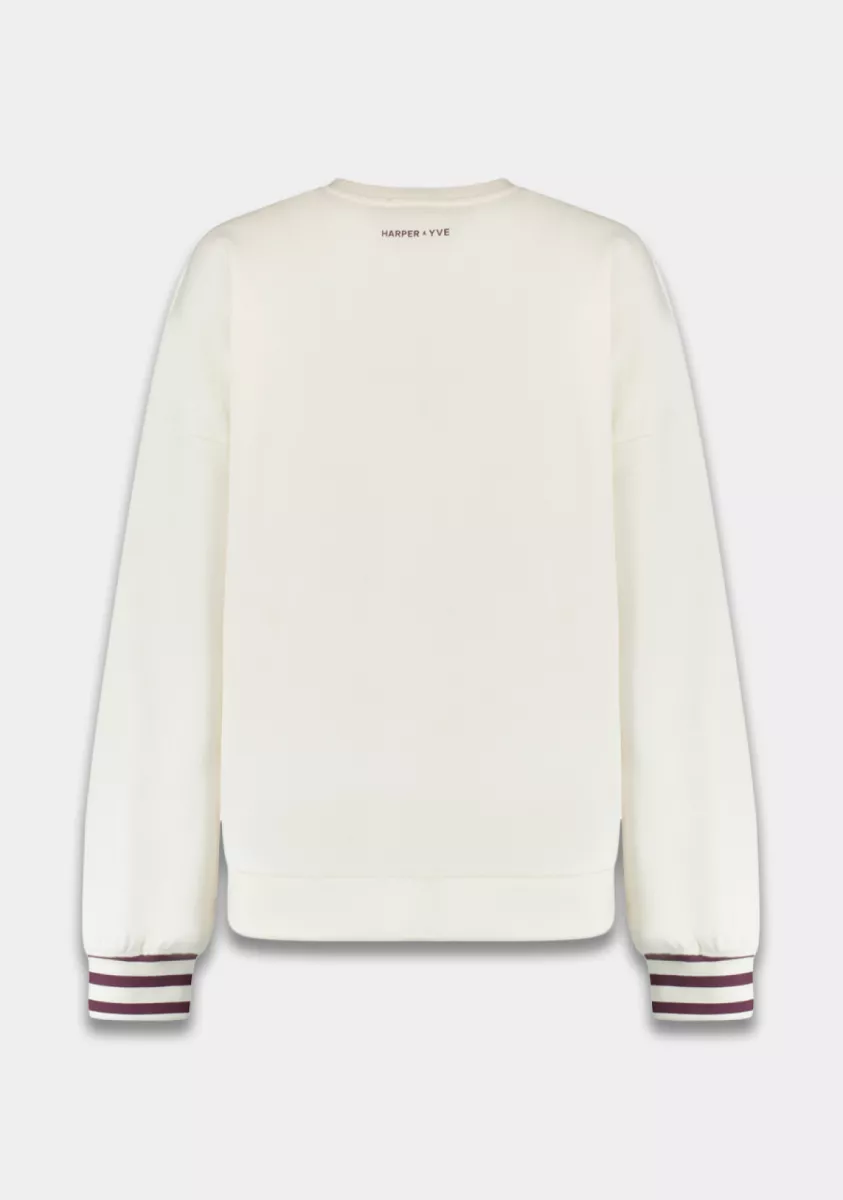 Harper and Yve | Sweater | Wit | Bandida-SW 2 Harper and Yve Harper and Yve | Sweater | Wit | Bandida-SW