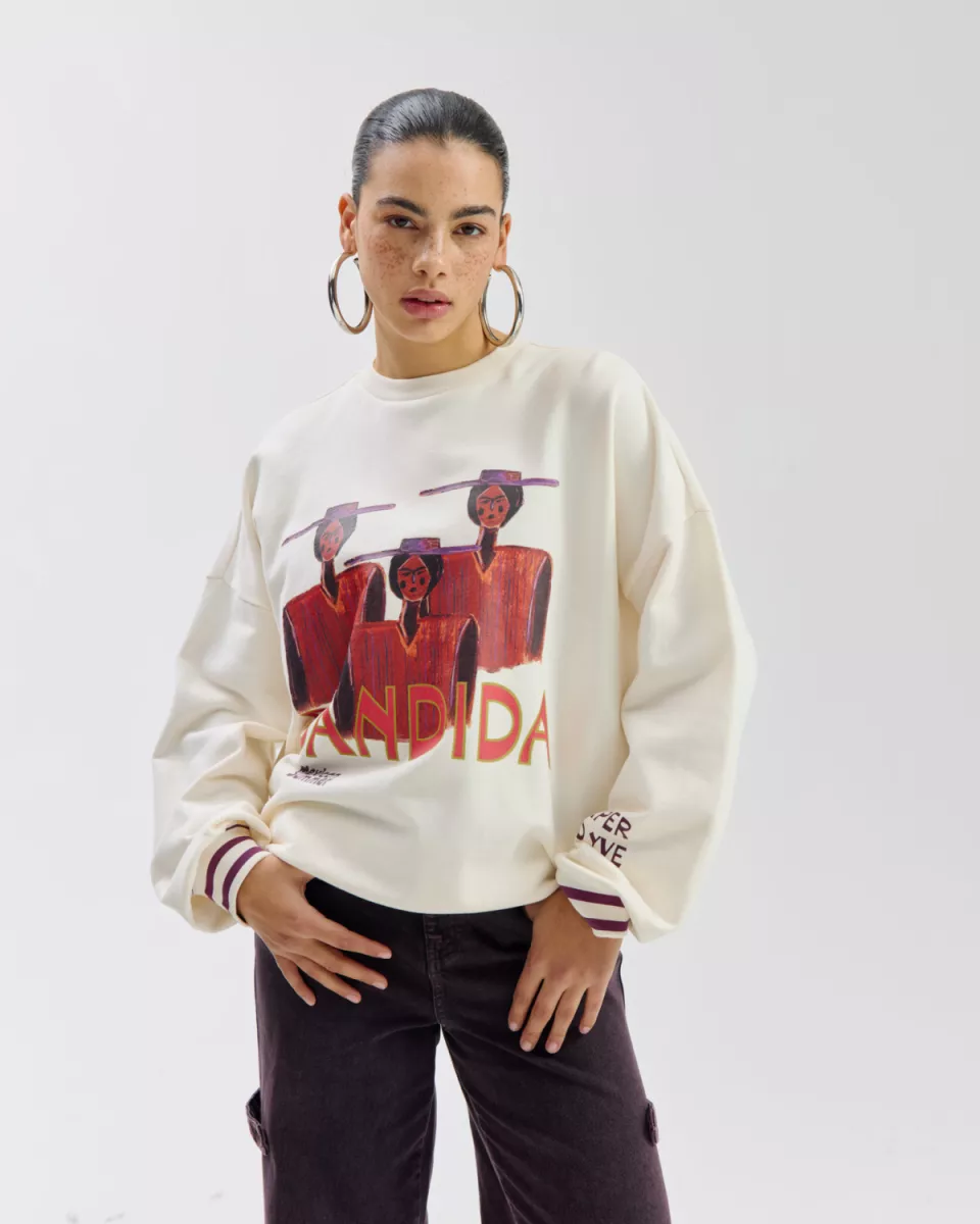 Harper and Yve | Sweater | Wit | Bandida-SW 5 Harper and Yve Harper and Yve | Sweater | Wit | Bandida-SW