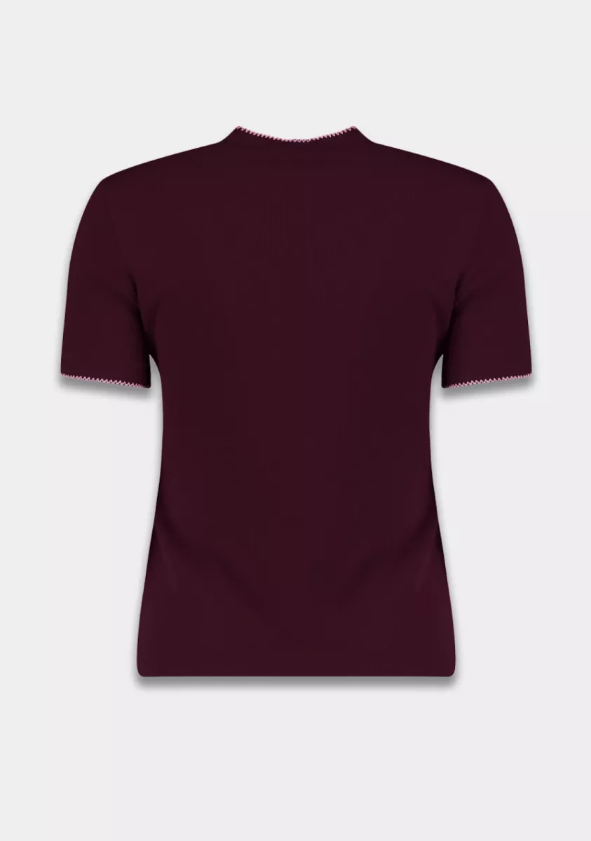 Harper and Yve | T-shirt | Rood | Cammy-SS 3 Harper and Yve Harper and Yve | T-shirt | Rood | Cammy-SS