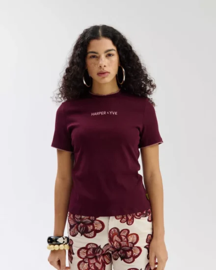 Harper and Yve Harper and Yve | T-shirt | Rood | Cammy-SS