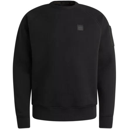 PME-JEANS PME | Sweater | Zwart | Crewneck Soft Fleece