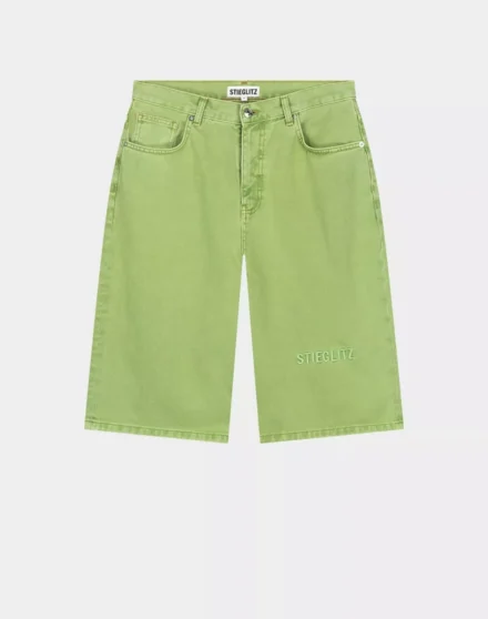 Stieglitz Stieglitz | Bermuda | Groen | Alexio denim shorts