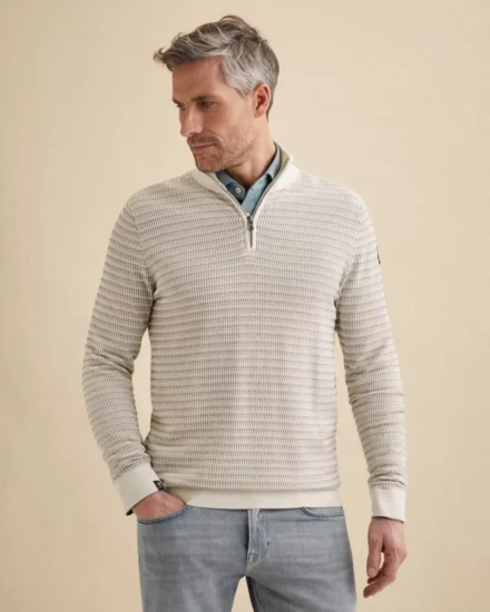 Vanguard Vanguard | Trui van katoen/modal | Beige | VKW2602308