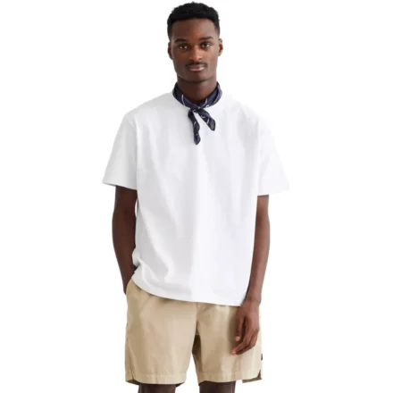 Woodbird Woodbird | T-shirts | Wit | Baine Base tee