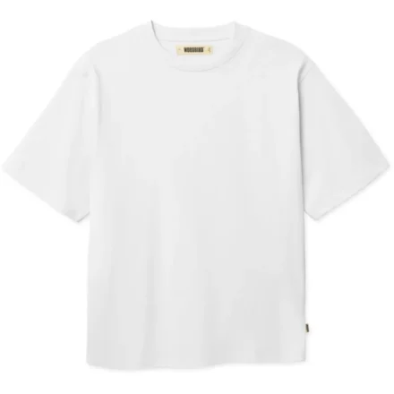 Woodbird Woodbird | T-shirts | Wit | Baine Base tee