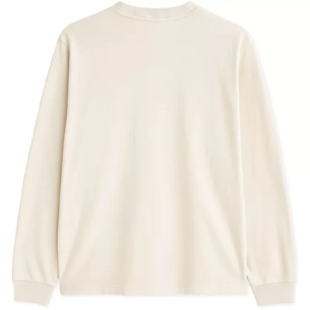 Woodbird Woodbird | T-shirts lm | Wit | Baine ls tee