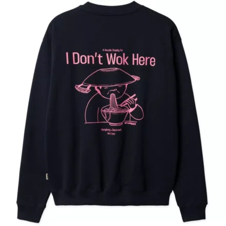 Woodbird Woodbird | Sweats | Blauw | Cane wok crew