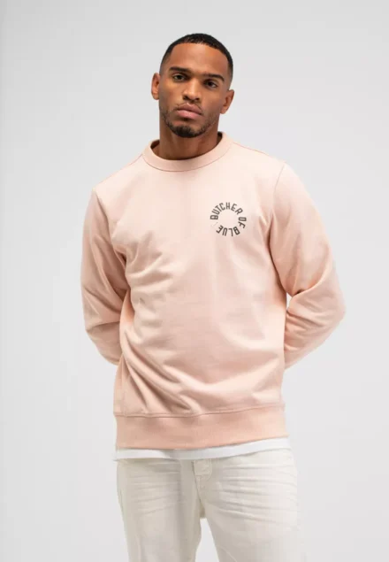 butcher of blue butcher of blue | Sweater | Roze | Army circle crew