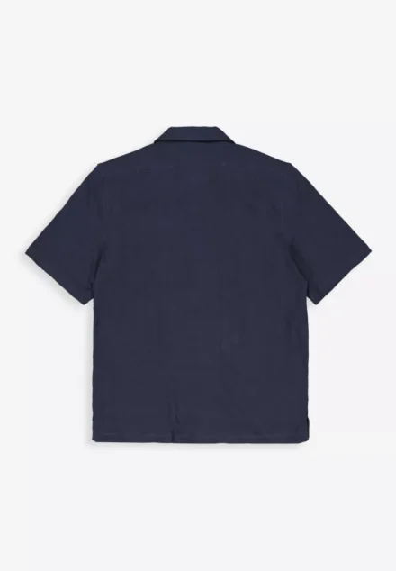 butcher of blue butcher of blue | Korte mouw overhemd | Blauw | Ripley stucture shirt